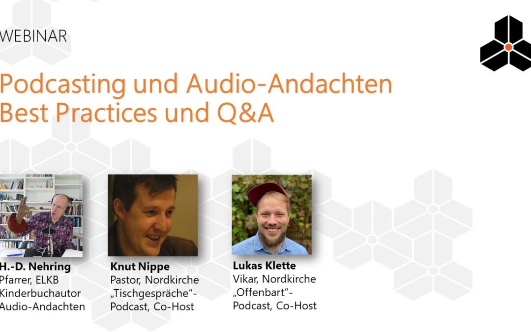 Podcasting und Audio-Andachten – Infos und Shownotes